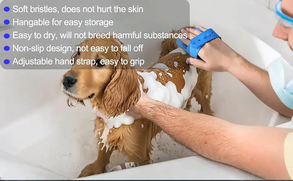 dog bath brush introduce