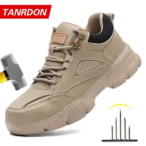 Hitmars Zapatos de Seguridad para Hombre Calzado de Seguridad