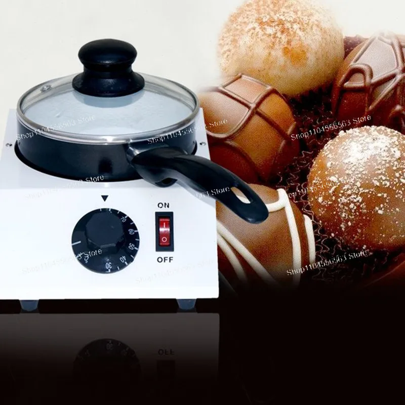 220V 40W 전기 초콜릿 용해로 초콜릿 멜터 스토브 기계 멜팅 포트 단일 실린더