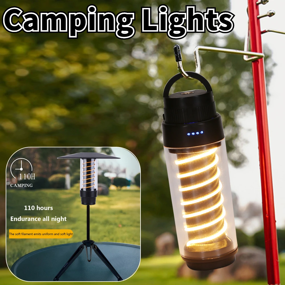 Multifunction Camping Light Portable Hanging Light Outdoor Camping