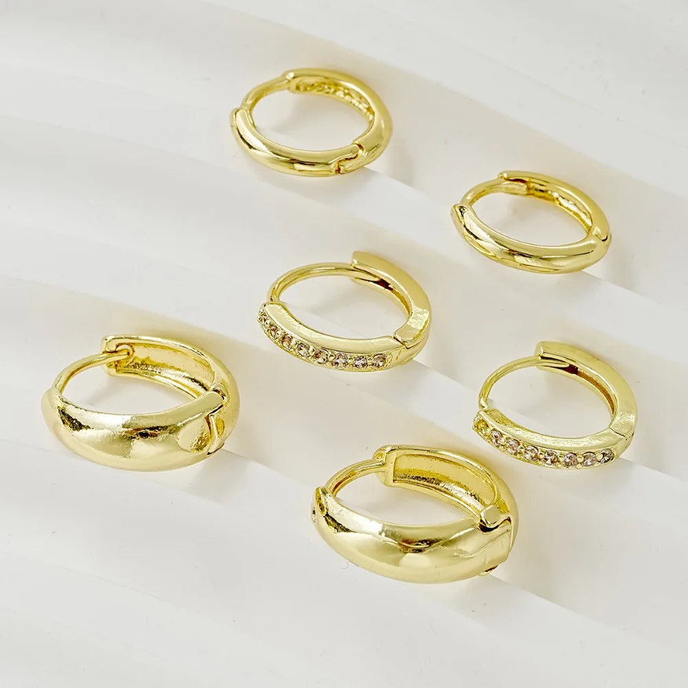 6Pcs Stainless Steel Minimalist Round Hoop Earrings for Women Crystal Zirconia Huggie Circle Punk Earrings Set Piercing Jewelry 11 Sfb726d5d019a4028ab4c3d514c9995d4q