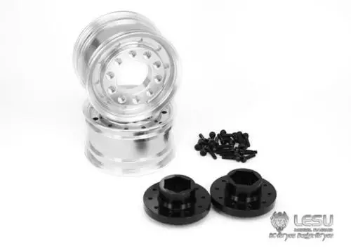 

LESU Metal Hub of Powered Front Axle Tractor Truck 1/14 RC for Tamiyaya DIY Trailer Model TH04815