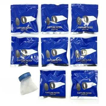 10 pz Elettronico Pidocchi Pettine Filtri Usa E Getta Portatile Elettrico Pidocchi Pettine Filtro Ricarica Stacca Facilmente per Animali Domestici per la Sostituzione