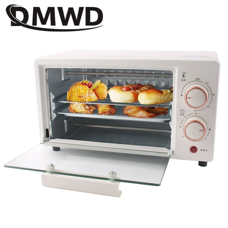 DMWDMiniElectricOvenHouseholdMultifunctionalBakingRoasterTiming