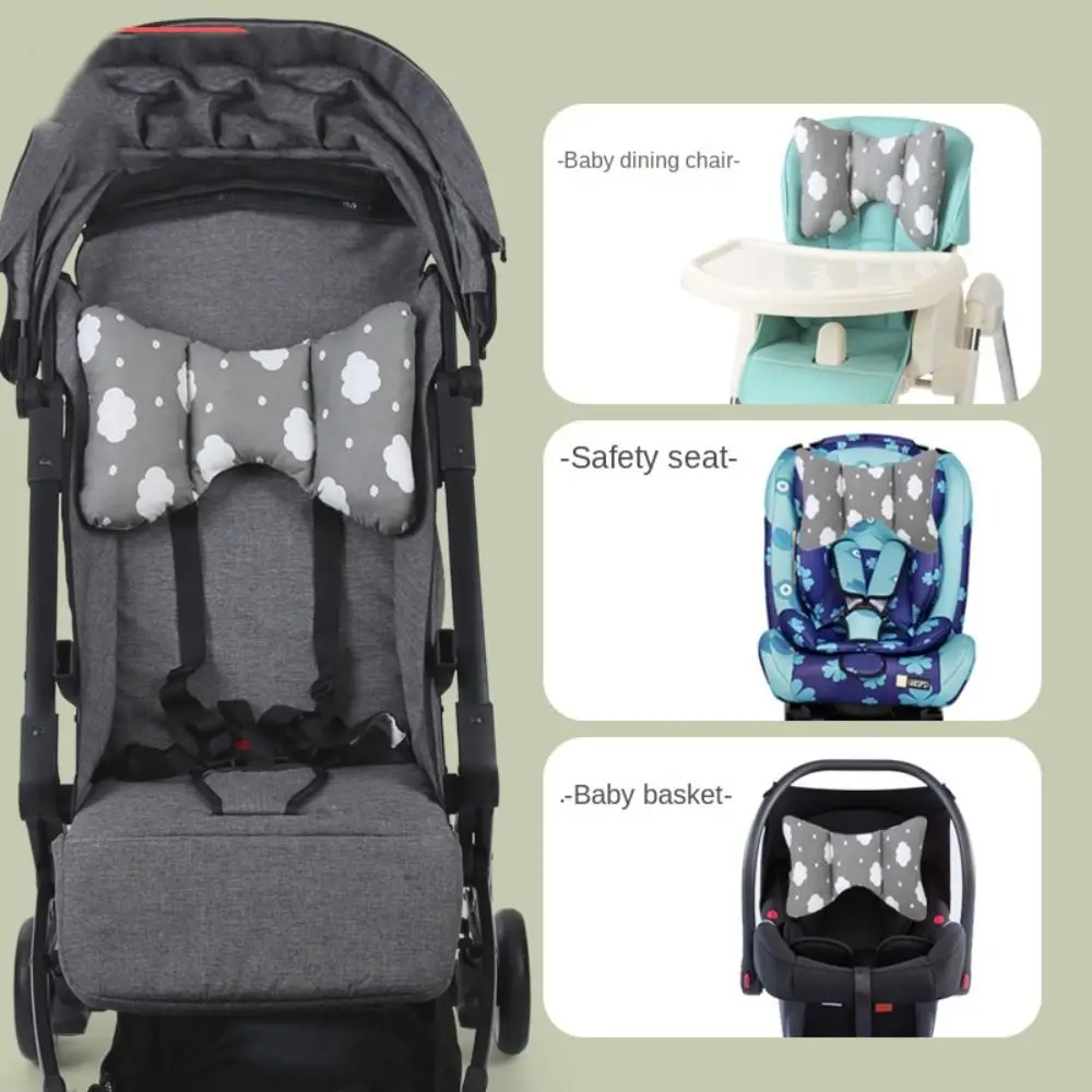 Cotton Baby Car Seat Headrest Neck Support Pillow