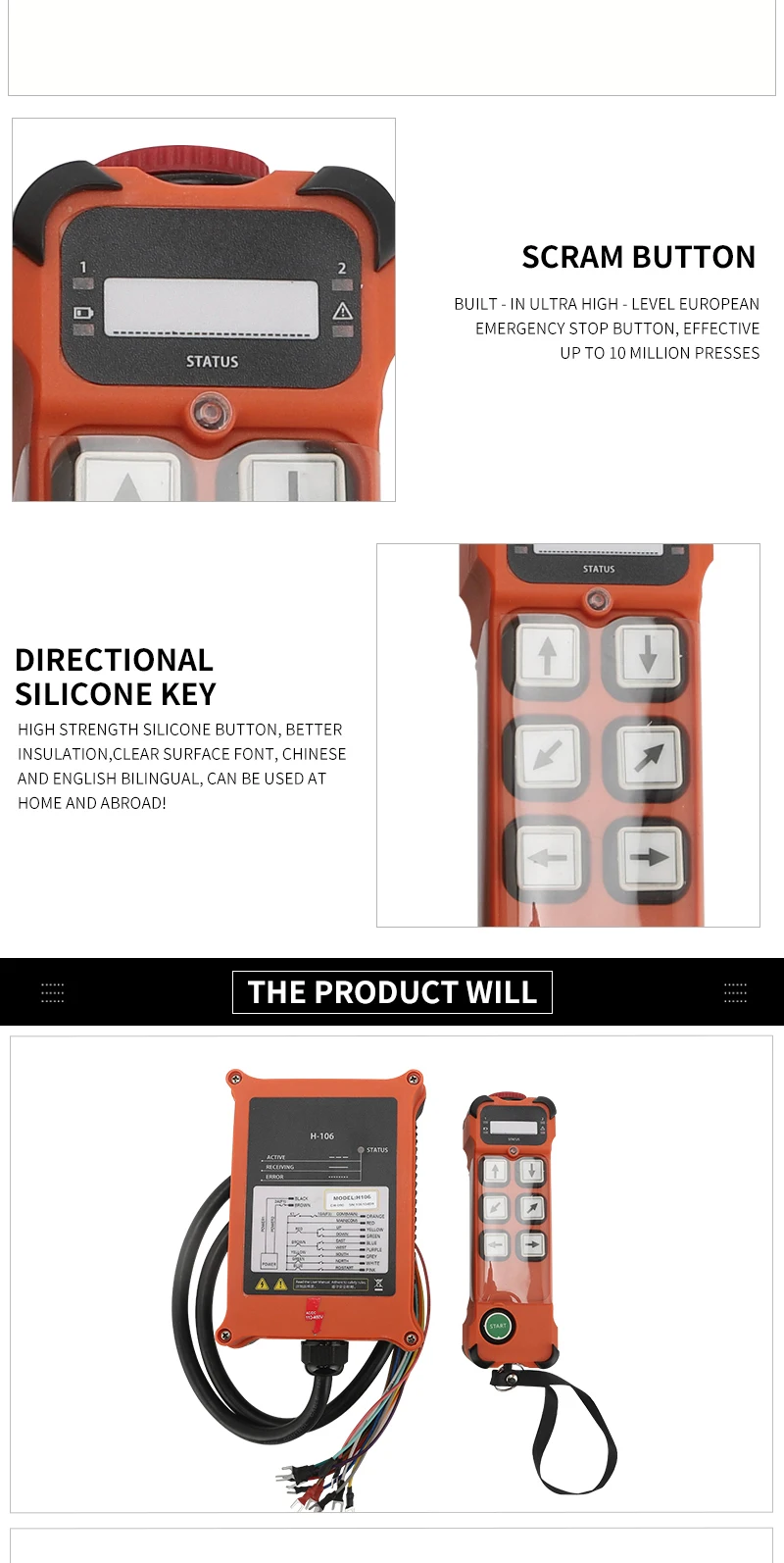 controle remoto industrial com controle remoto universal sem fio