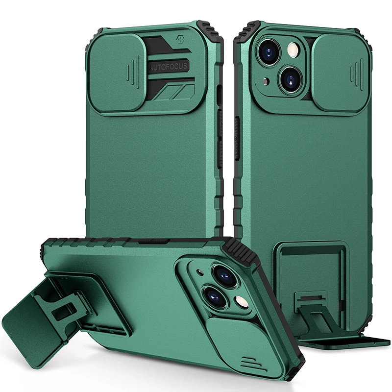 Slide Camera Lens Protection Case for iPhone 14 13 12 11 Pro Max