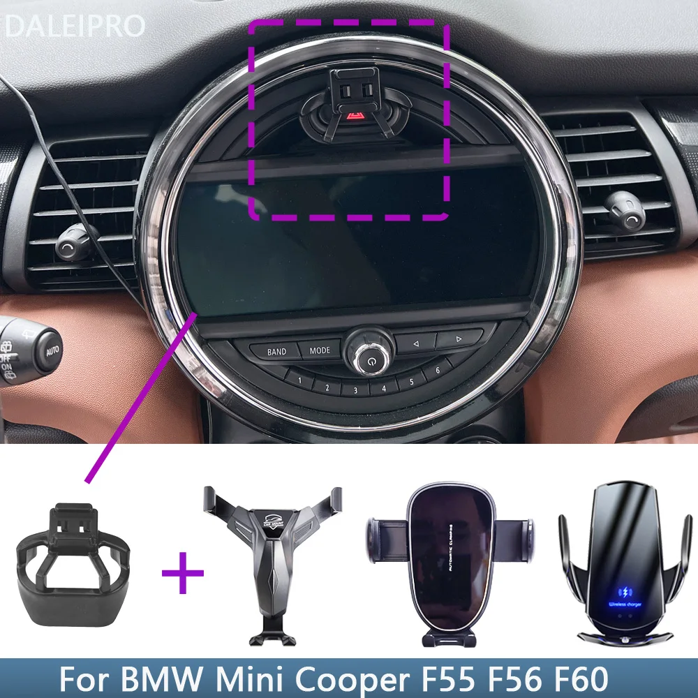 Car-Phone-Holder-For-BMW-Mini-Cooper-F55-F56-F60-Fixed-Bracket-Base ...