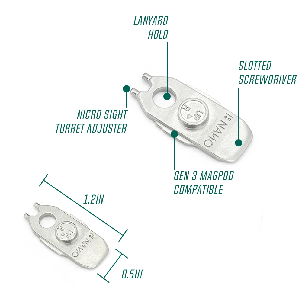 Multitool NANO Carrier Picatinny or M-Lok