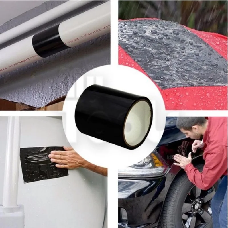 Waterproof Super Fix Tape Flexible Seal Adhesive Rubberized Sealing Leak Repair Patch duct tape Caulk Strip Anti-leakage Sticker waterproof tape