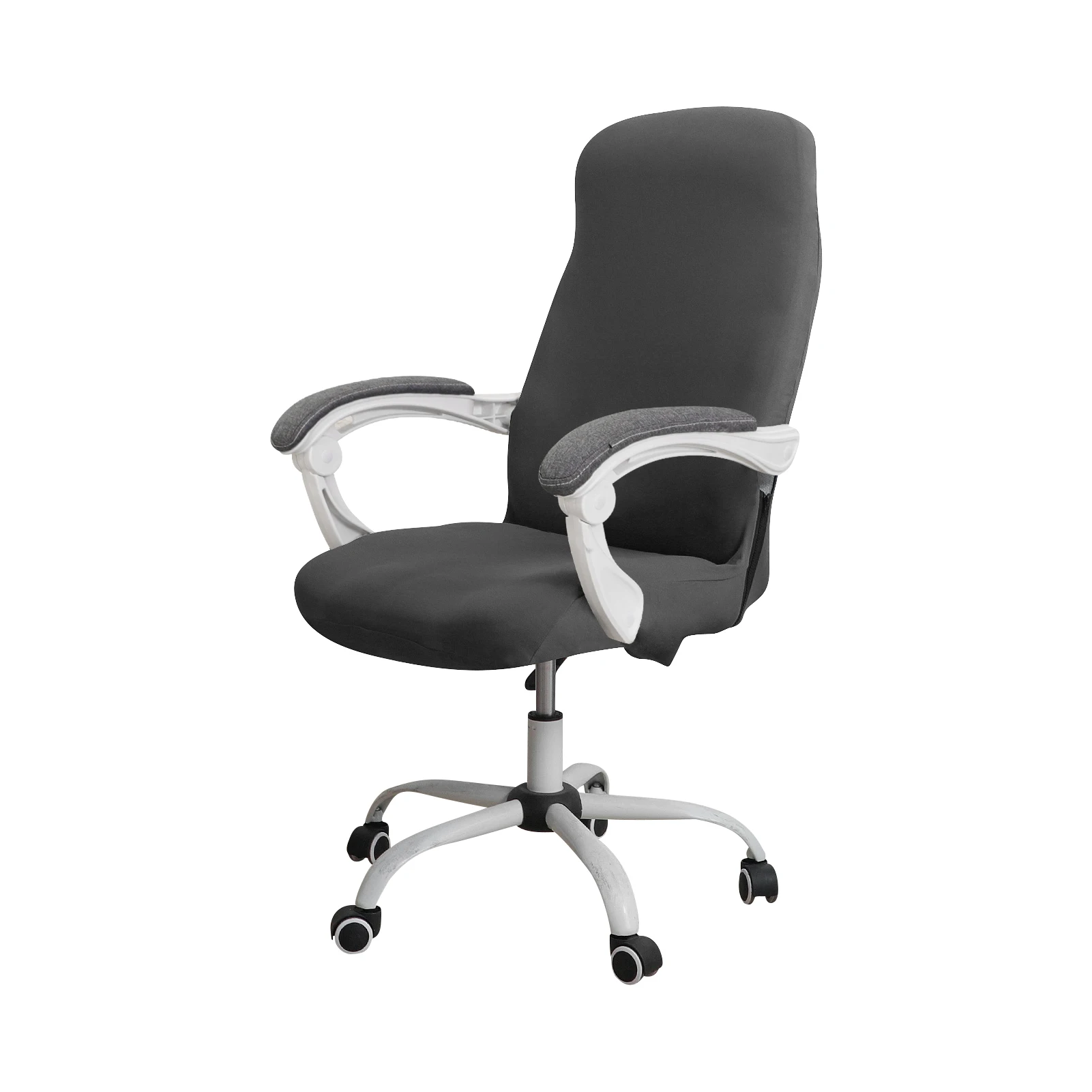 Luxurious Stretch Spandex Office Chair Slipcover - Premium Armchair Protector and Seat Cover