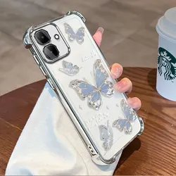 Elegant TPU Shockproof Protective Cover with Bling Stars Pattern for Infinix Smart 10 (HFDDSJFSTX001)