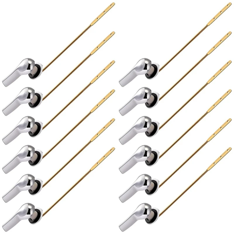 

Ручка для унитаза, сменная универсальная латунная ручка с утопленной отделкой для большинства туалетов с передним креплением