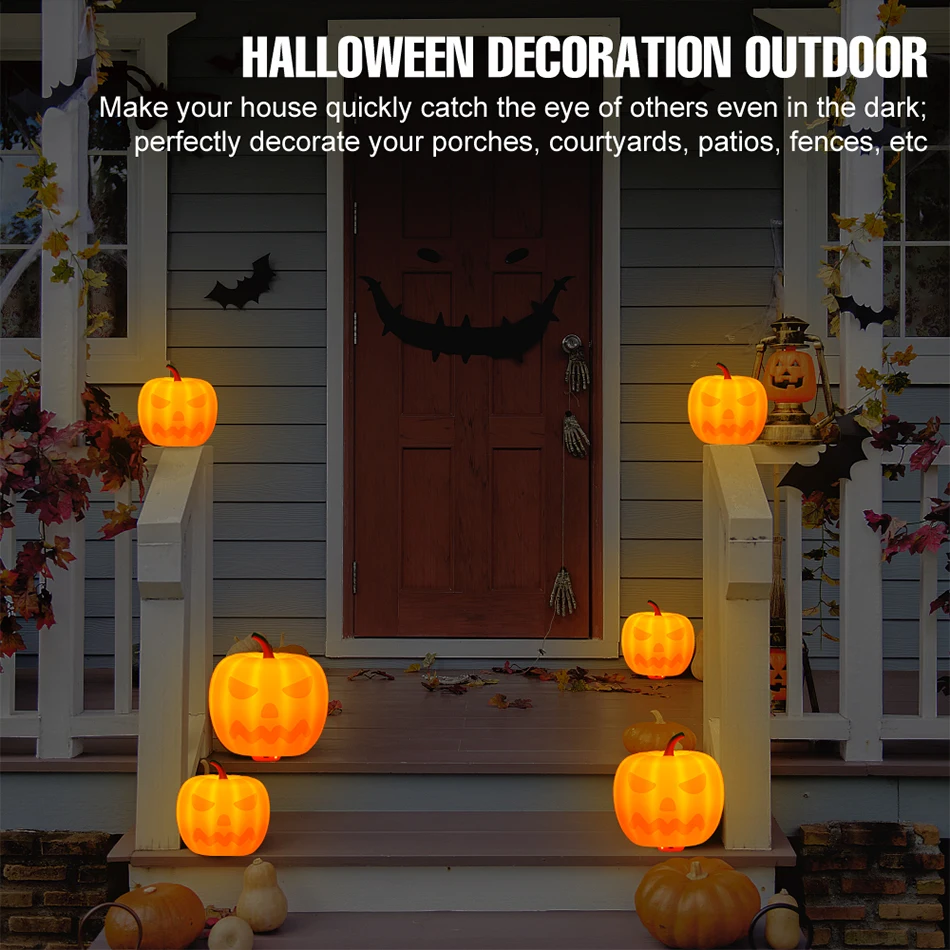 Description Picture 4 of itemLED Night Lights Silicone USB Rechargeable Table Lamp Bedroom Bedside Desktop Halloween Pumpkin Decoration Children Holiday Gift