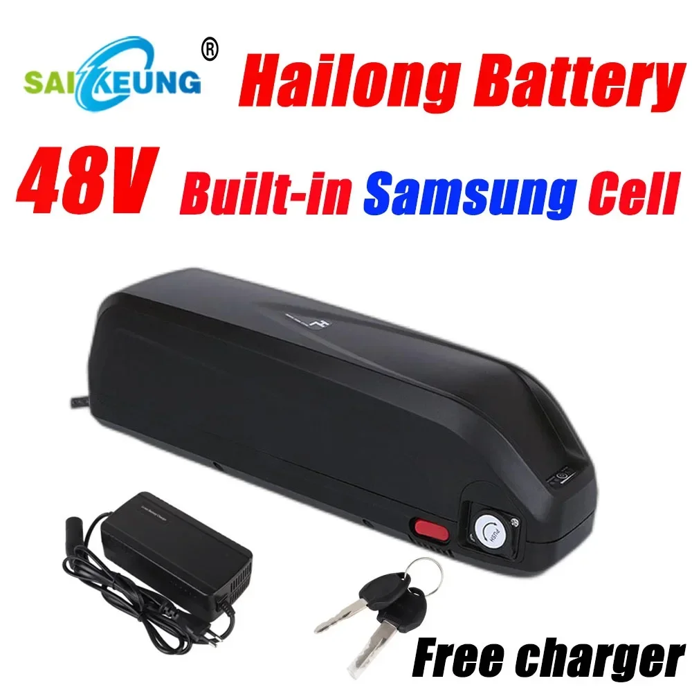 Description Picture 6 of item48v 60ah E Bike Hailong Akku Bateria Bike Eletrica 72v 30ah 52v Batterie Velo 20 40 45ah 2000w 50ah Lithium Battery with Charger