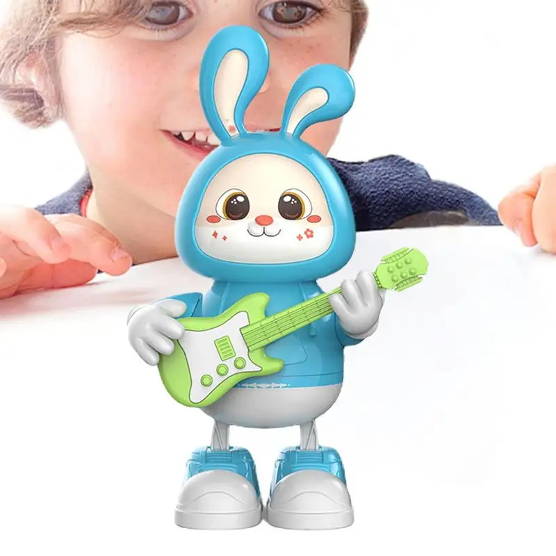 

Electronic Dancing Rabbit Early Education Toys Bunny Dolls With Light Up Gift Cute Rabbit Model For Children Kids
