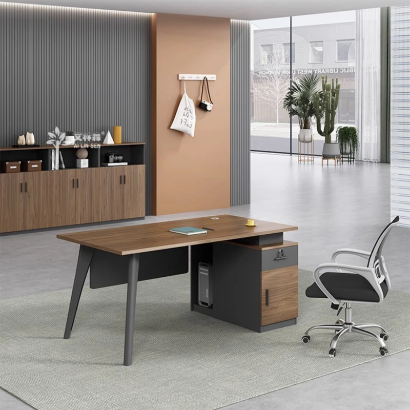 Computer Reception Work Desk Office Executive Write Study Modern Desk Staff Modern Escritorio Ordenador Work Furniture HD50WD