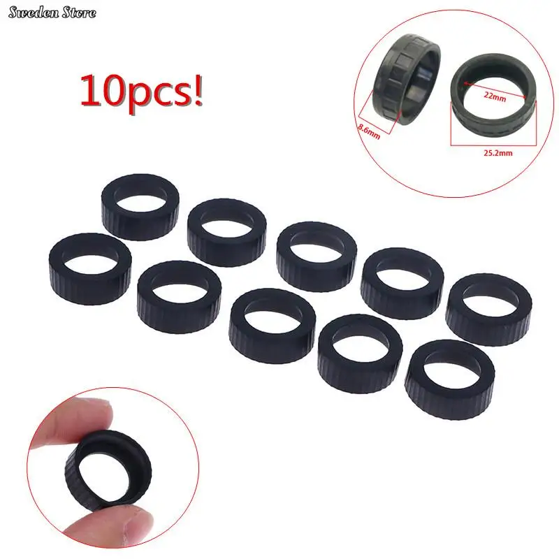 

10pcs Black Power Tool Bearing Rubber Sleeve 607 608 Angle Grinder Electric Hammer Rotor Bearing Rubber Sleeve