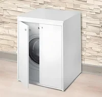 Italian Luxury PVC Kitchen and Bathroom Cabinets Cold Snow Rain Resistant with Wash Basin Accessory for Laundry or Home Use 2