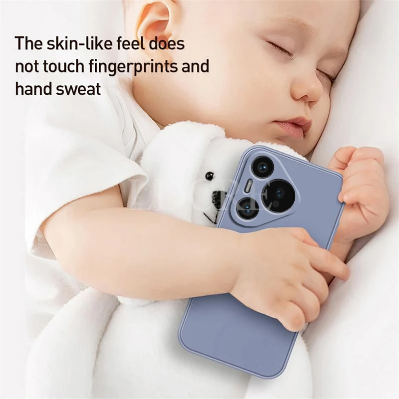 Liquid Silicone Soft Rubber Phone Case Cover - Enhanced Protection