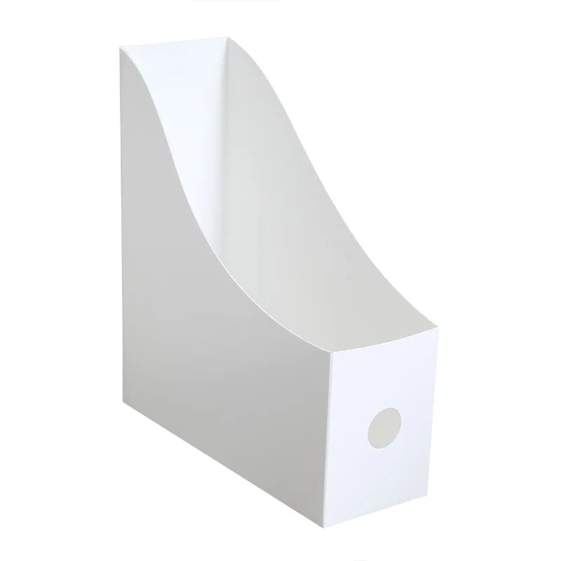 Desktop File Folder Book Magazine Holder Desk Document Paper Vertical Storage Organizer Stand Shelf Rack Home Office Storage