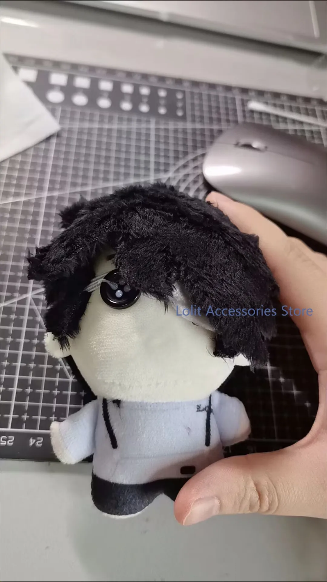 Anime Luca Balsa Prisoner Identity V Cosplay Plushie Printing Nunu 10CM Pendant Backpack Keychain
