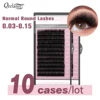 10 Cases False Mink 0.03-0.15 Eyelash Extension De Cils Kit Artificial Fake 3D Volume Lashes Professional Lashbeauty Supplies 1