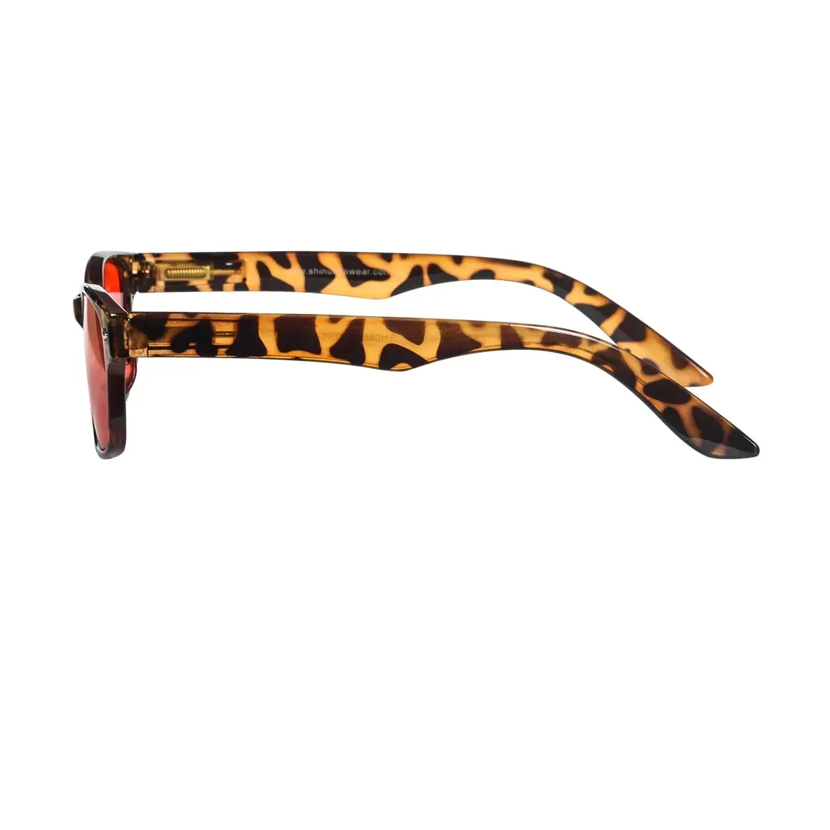 Brille mit roten Gläsern, besserer Schlaf vor dem Bett. Verwenden Sie eine blaue Lichtfilterbrille mit orangefarbenen Gläsern für den langen Gebrauch von Kunststoffrahmen – Detail 19