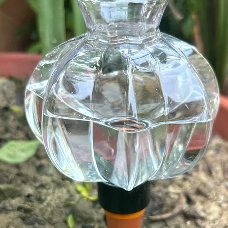 Transparent Lantern-shaped Automatic Watering Device For Potted Plants, Automatic Drip Irrigation And Watering