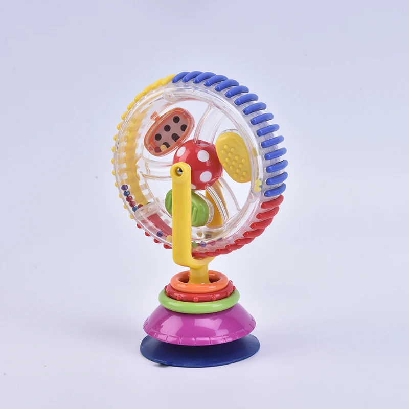 

Baby Multicolor Rotating Ferris Wheel Model Toy Stroller Early Education Toys Stroller Dining Chair Toy For Children 19*12CM