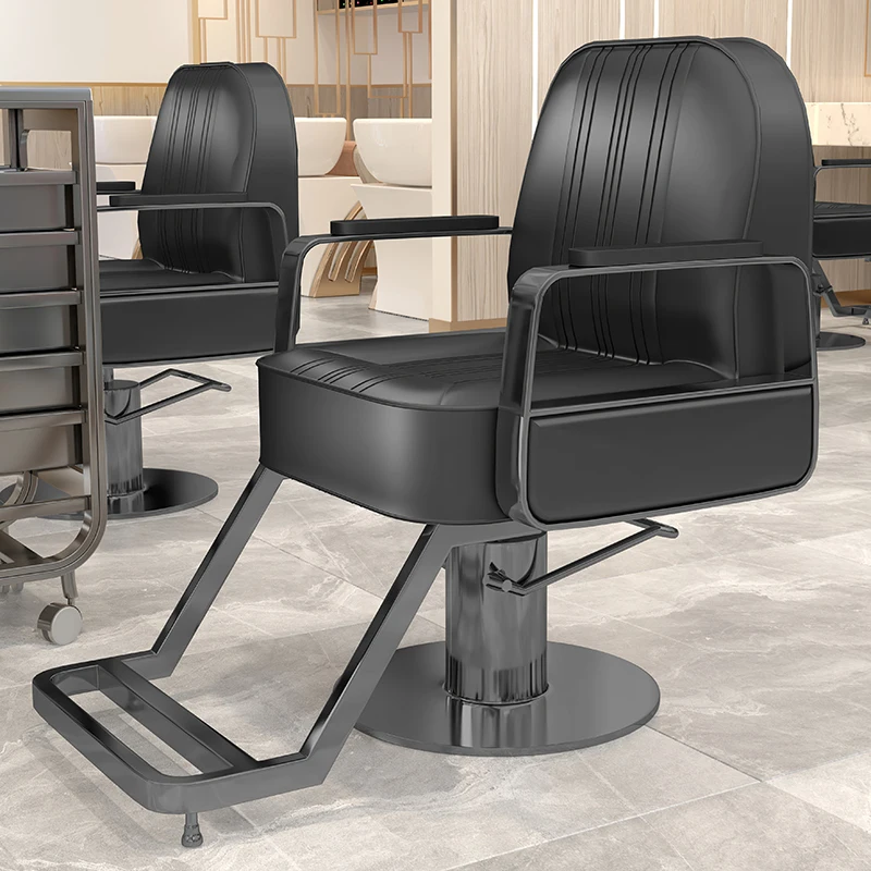 

Facial Stylist Vintage Barber Chair Esthetician Spinning Luxury Hydraulic Barber Chair Professional Work Stuhl Salon Furniture