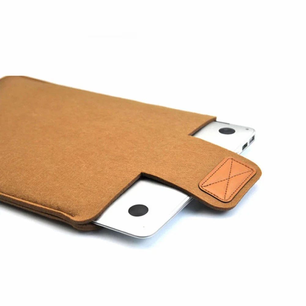 Waterproof Slim Laptop and Tablet Felt Sleeve Bag