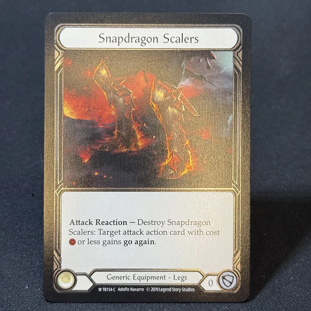 FAB Cold Foil Proxy Card Runechant Seismic Surge Uzuri Will of