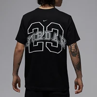 Nike véritable Jordan hommes classique décontracté tricot ample respirant T-Shirt IB8915-010 2