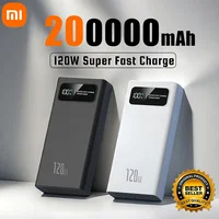 Xiaomi 120W Super Fast Charging 200000mAh High Capacity Battery Digital Display Power Bank For Iphone Samsung Huawei 2025 New ﻿ 1
