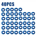 Blue 40Pcs