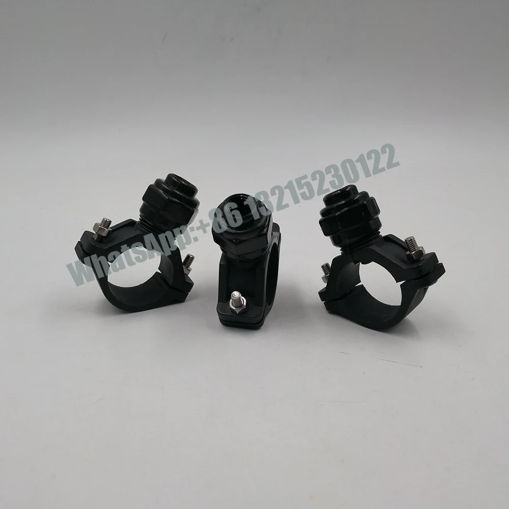 Пластиковый глазок сопло с зажимом, Pipe держатели зажимов, Fat Fan Spray, Quick Release, сельскохозяйственная струйная Оросительная насадка (art.: 3920c629e08fc) - 3920c629e08fc