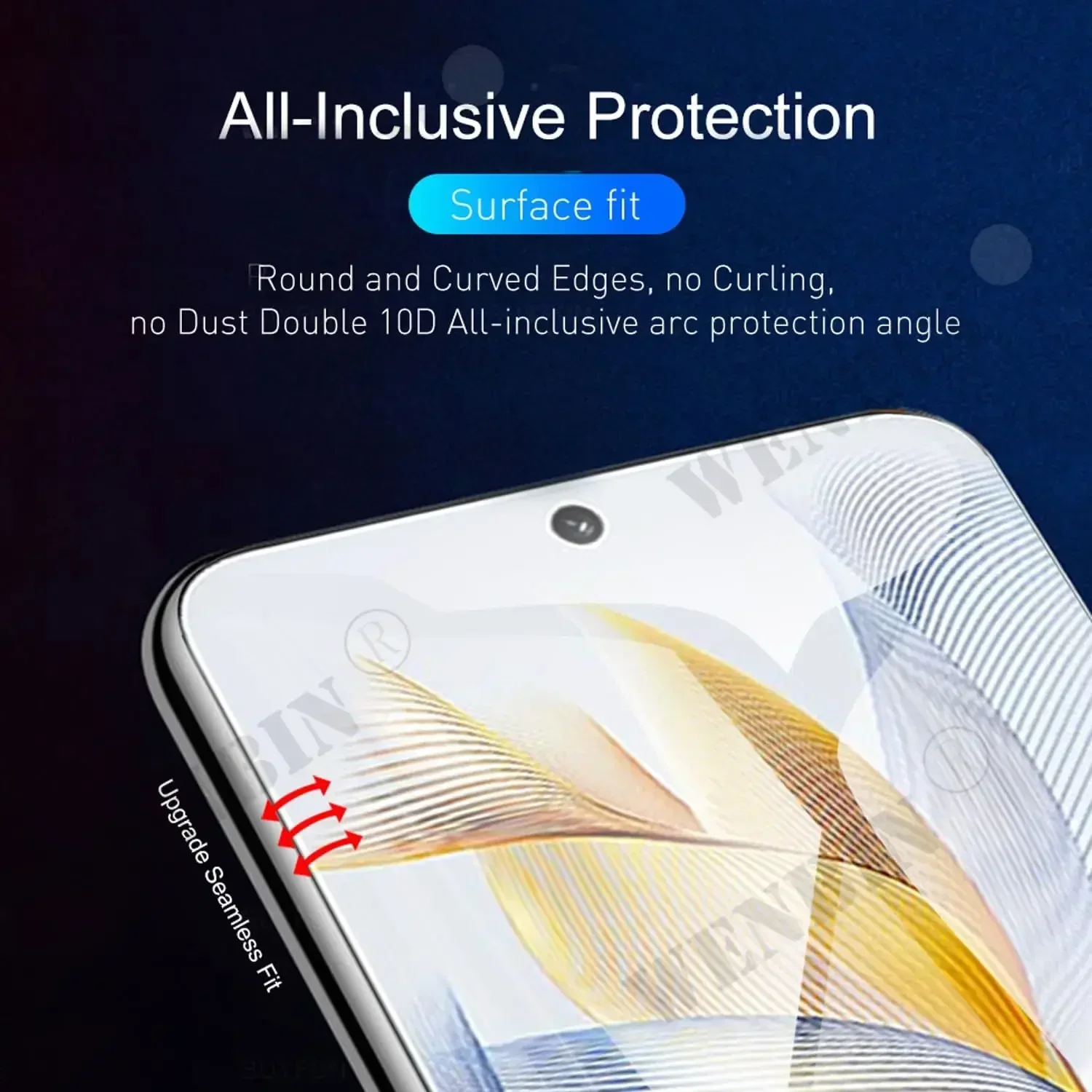 Hydrogel Film For Honor Magic 8 7 6 5 Pro Lite 500 400 300 200 Pro Lite X9A X8A X8B X9 X8 Full Cover Screen Protector 5 Pcs