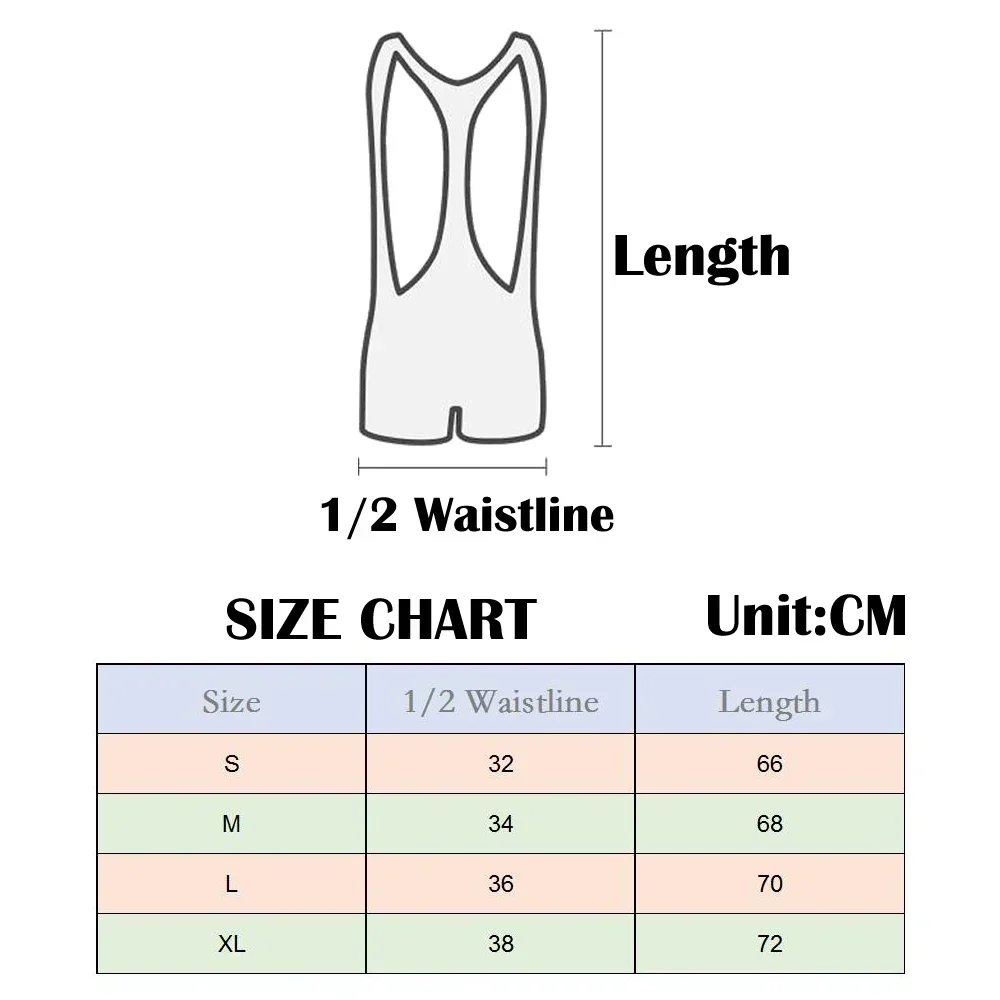 Sexy Men Bodywear Wrestling Singlet Leotard Bodysuit Bulge Pouch Underwear Boxer Shorts Backless Gay Man Night Clubwear Jumpsuit