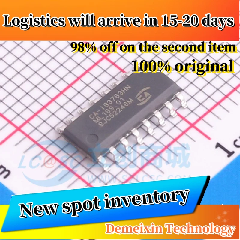 10PCS CA-IS3763HN SOIC16 100% original inventory