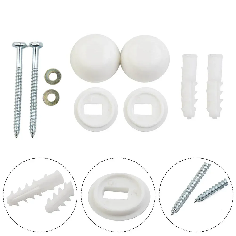 Toilet Tank Fixing Kit 1 Set Toilet Foot Mounting Screws Toilet Bidet Anchor Bolts Set Pan Fix To Floor Kit Repair Fixings Fitting Screws