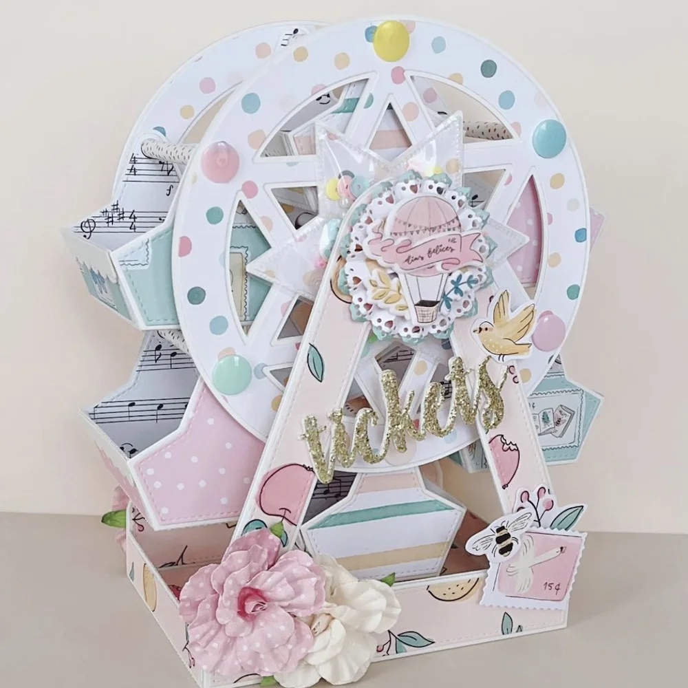 OTCRAFT Pochoirs De Gaufrage 3D Texturés Pour La Fabrication De Cartes