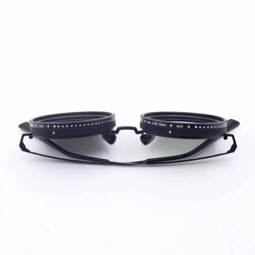 Eye Protection Sunglasses Adjustable Tint Sunglasses with Nd Filter Lenses for Men Round Polarized Glasses with Uv for Beach