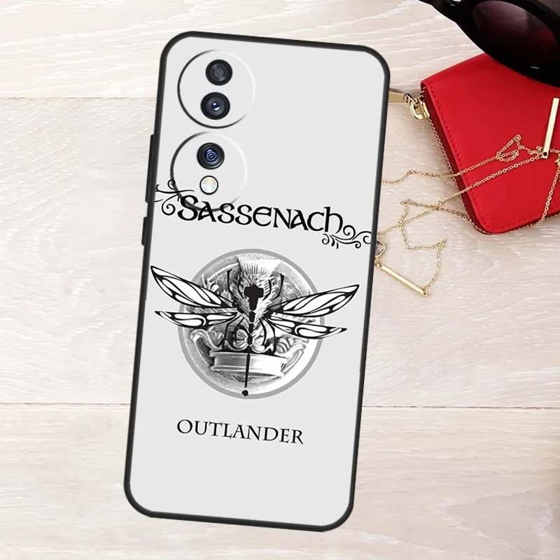 Sassenach Dragonfly Phone Case - Elegant Design