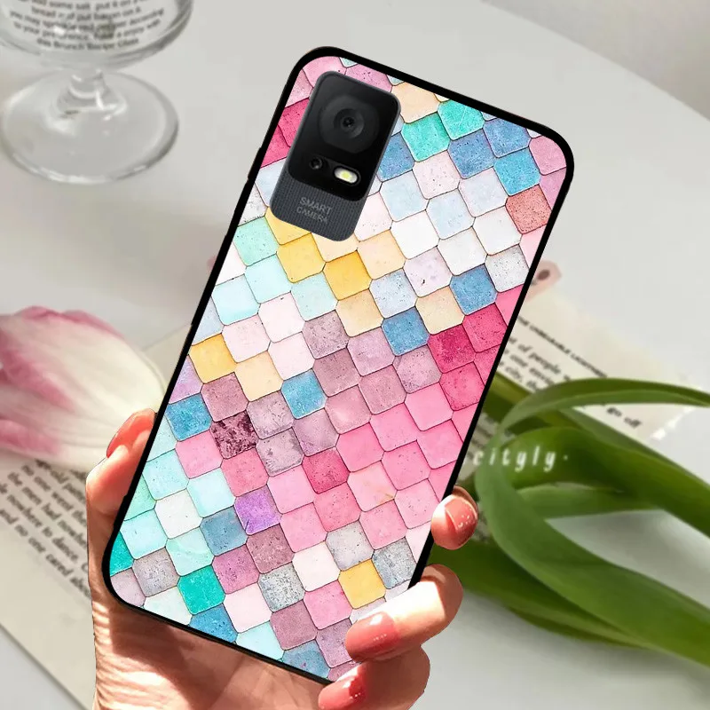 Stylish Soft Silicone TPU Painted Back Cover Phone Case