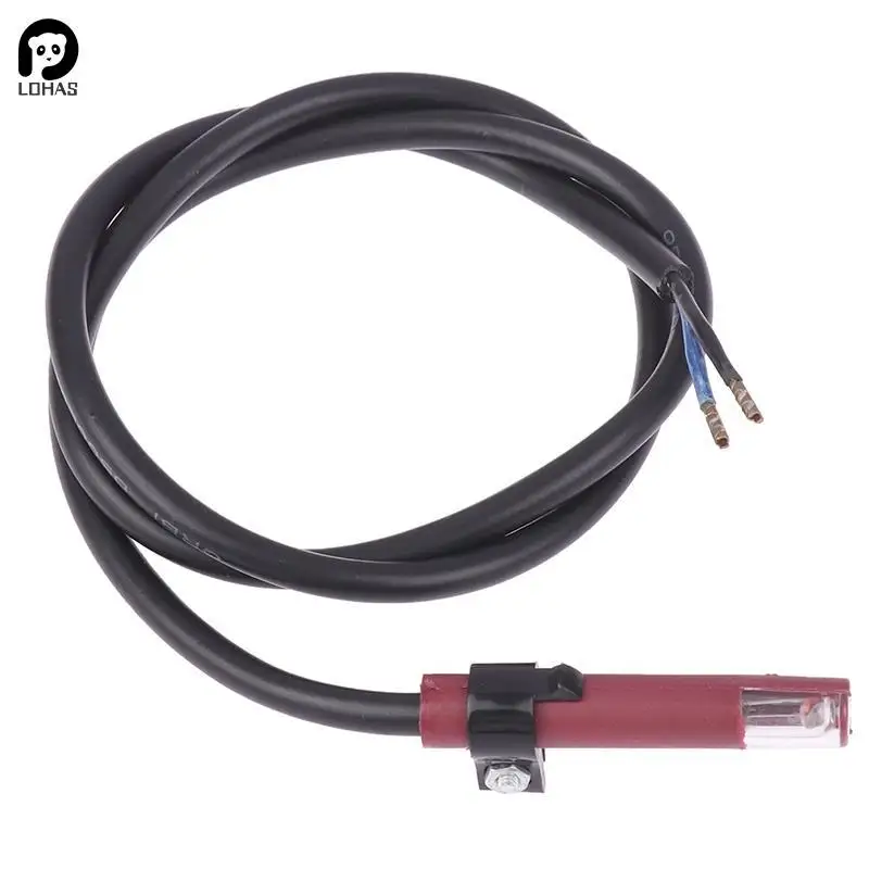 5cm QRB1 Flame Detector Photosensitive Electric Eye Burner Detection Photoresistor Red QRB1 Photocell For Burner Waste Oil flame detector