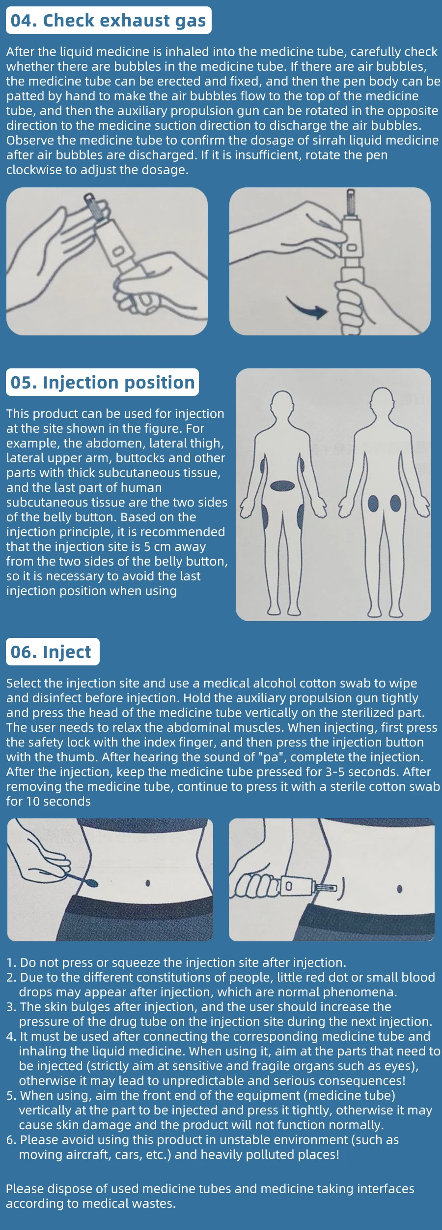 Injecteur d'insuline indolore : soin du diabète facile et doux, la nouvelle seringue réglable sans aiguille, réduit la glycémie Sfb7614062e5648f7b2963fe0393ed81c4