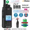 TYT MD-UV390 Plus Walkie Talkie 3600mAh 10W Type-C Charging GPS AES256 Encryption IP67 Waterproof DMR Digital Radio MD-UV390 390 1