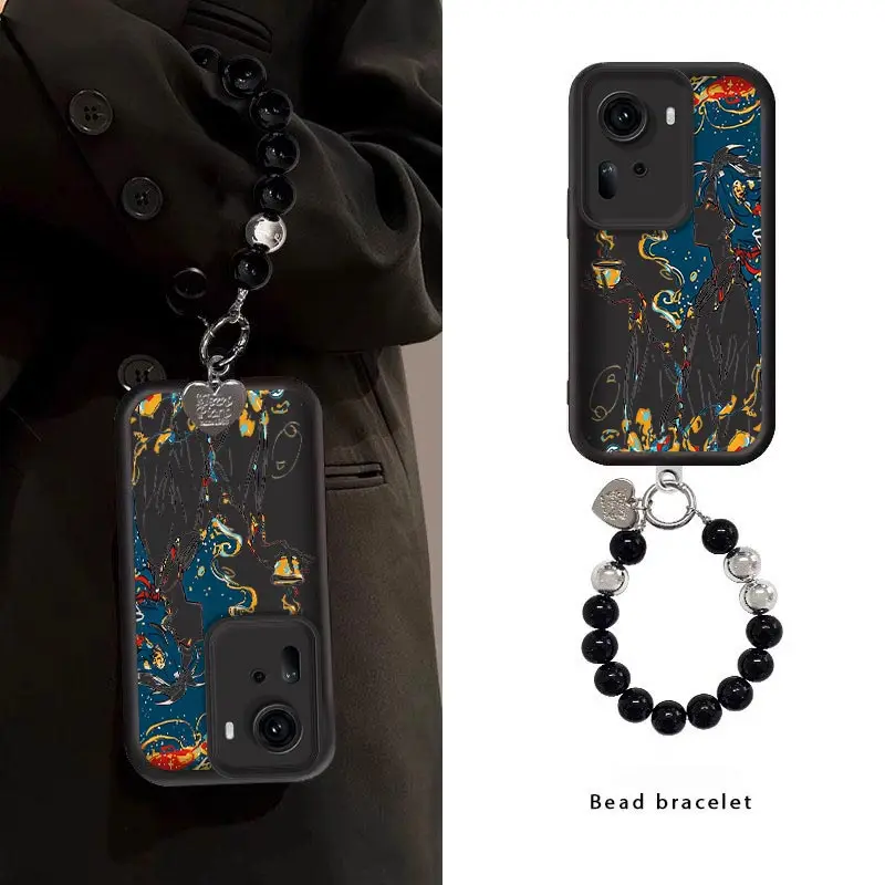 Beautiful Totem Sky Eye Bracelet Phone Case - Elegant and Protective Design
