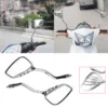Motorcycle Side Mirrors Skull Hand Claw Chrome Handlebar Mirror  Hand Motorcycle Rear View Mirrors for Competitive Cyclists 2